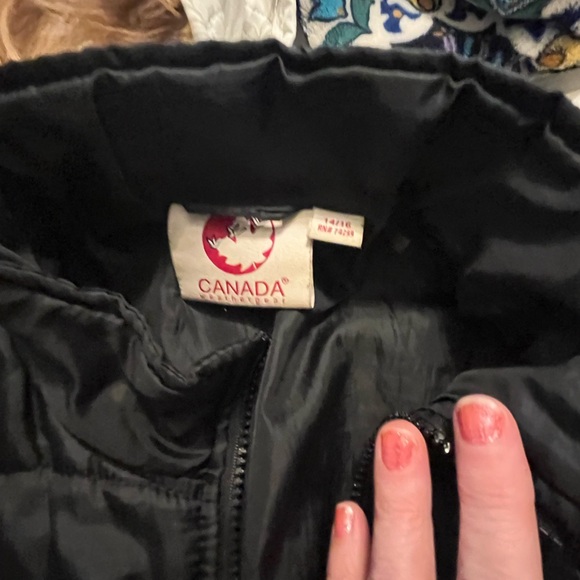 Canada Weather Gear Black Puffer Boys 14–16 Fits Women’s S-M Feather Light - Picture 8 of 8